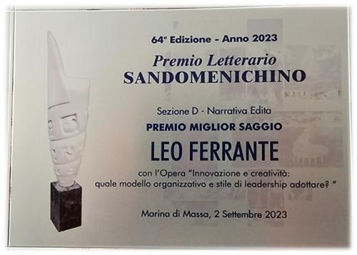SANDOMENICHINO_64 edizione_Sez D Narrativa Edita_Miglior Saggio_Marina di Massa_2 settembre 2023-02