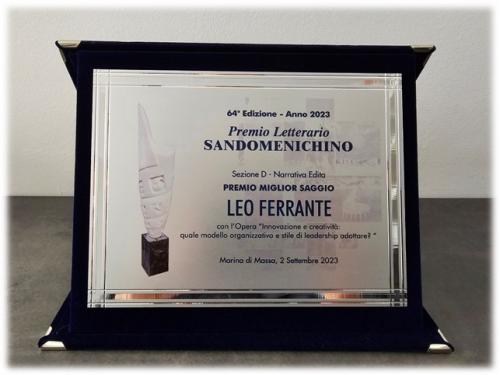 SANDOMENICHINO_64 edizione_Sez D Narrativa Edita_Miglior Saggio_Marina di Massa_2 settembre 2023_01